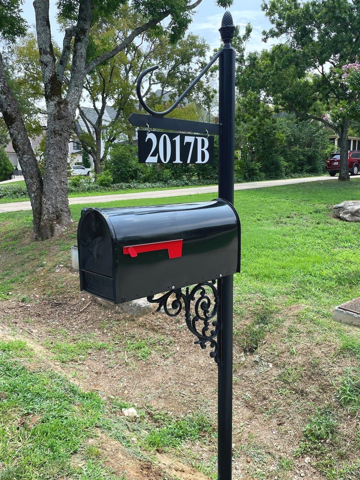Whitworth complete mailbox and post